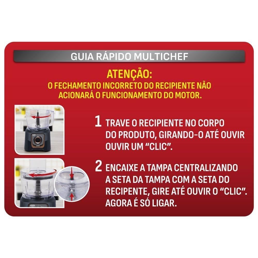 Multiprocessador Arno 700W 16 Funções Marfim MP62