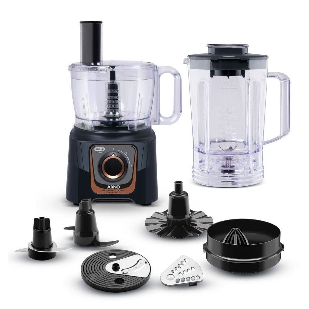 Multiprocessador Arno 700W 24 Funções Preto MP72
