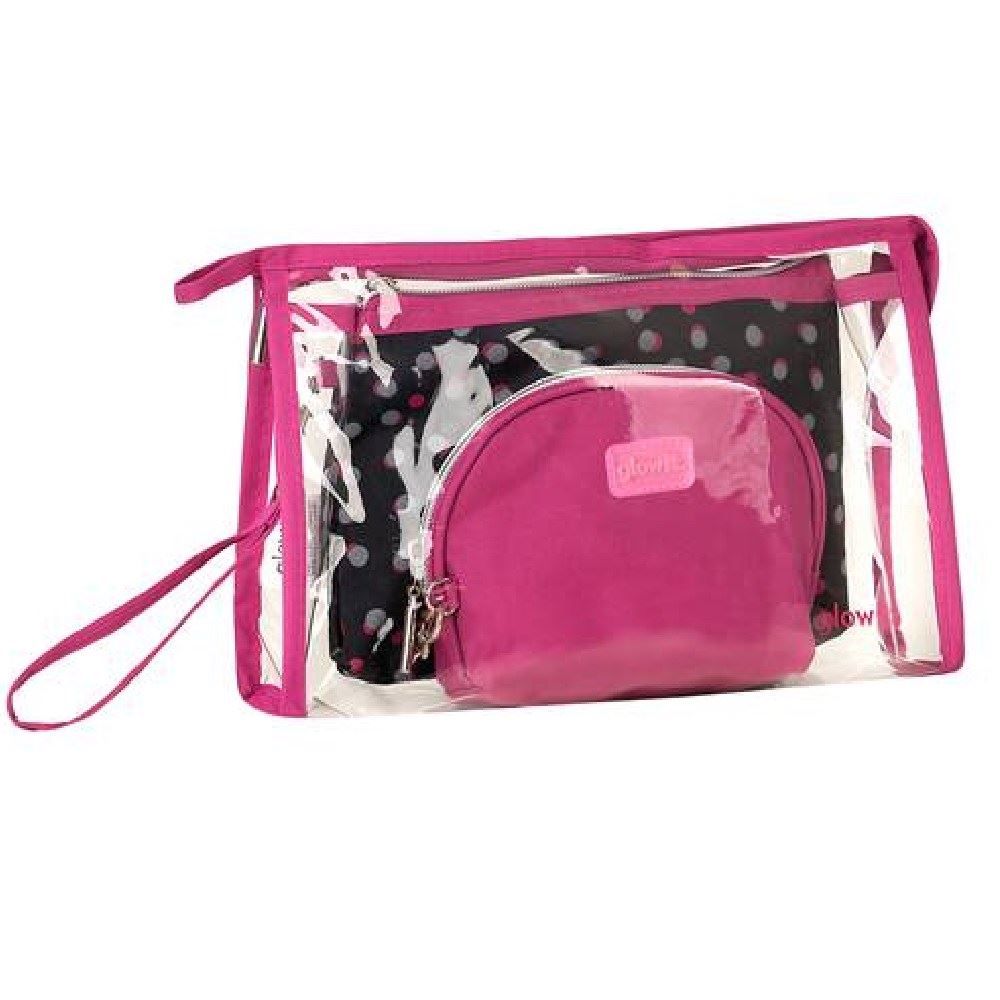 Necessaire Kit Poa Glow It Semax - Vinho