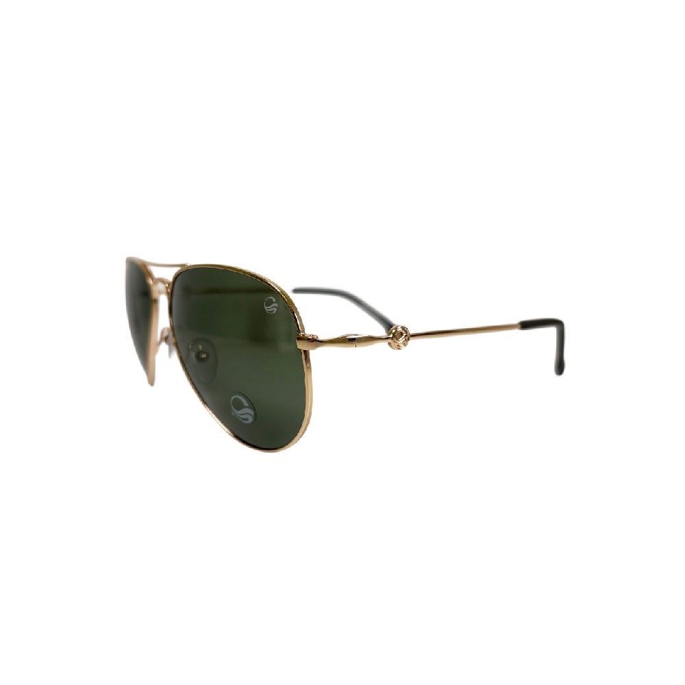 Óculos De Sol Masculino Cobra D'agua Cda 016 C100 - Dourado
