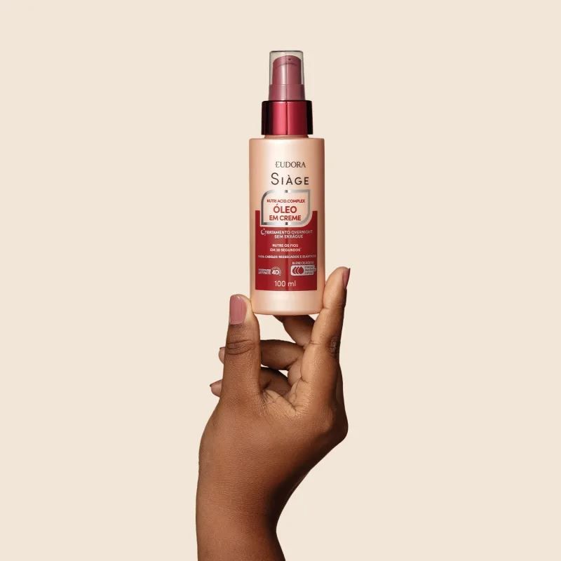 Óleo Em Creme Overnight Nutri Acidificante Complex-100Ml  Eudora Siàge