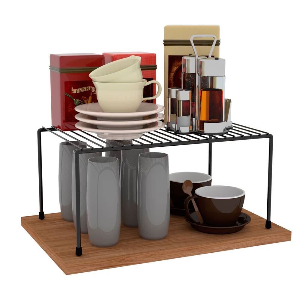 Organziador para Armário Médio 32Cm - Preto