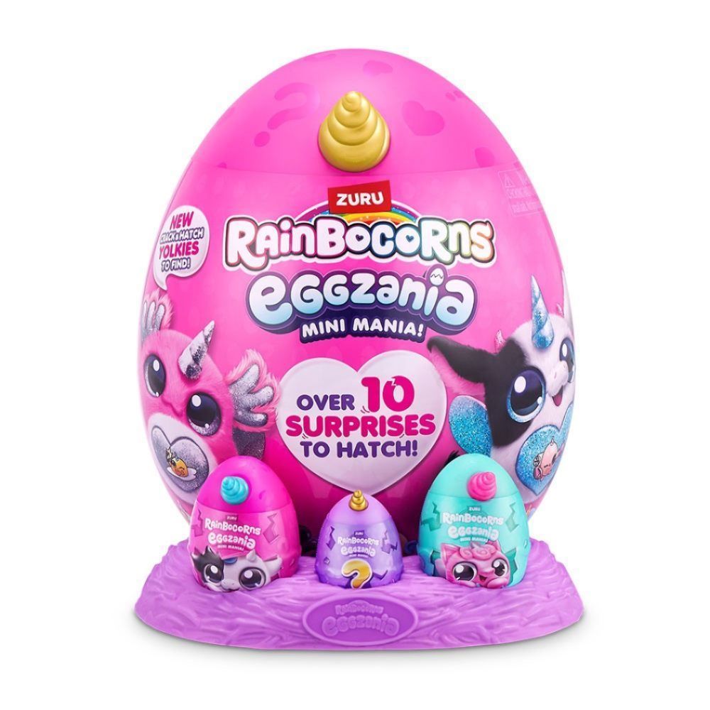Ovo Rainbocorns Eggzania Mini Surpresas Fun - Sortido