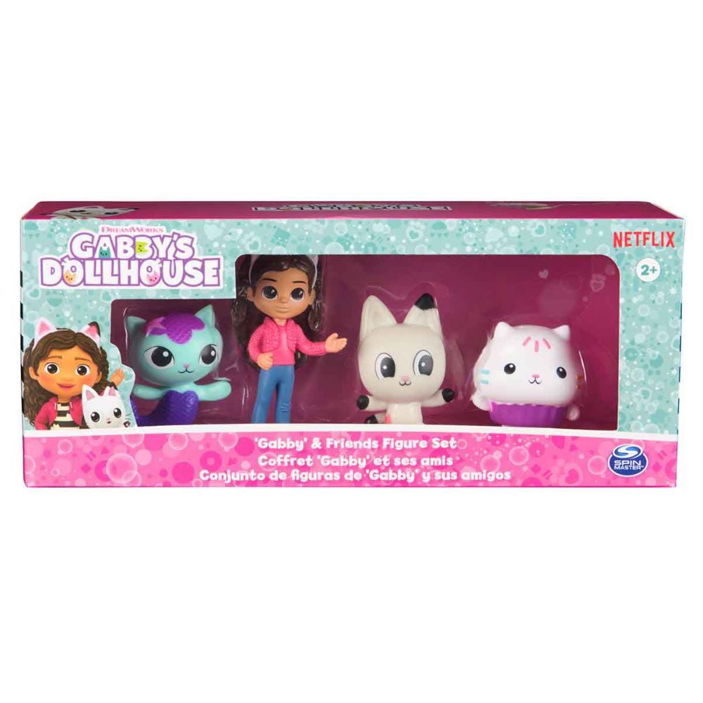 Pack com 4 Mini Figuras, Gabbys Dollhouse, Sunny