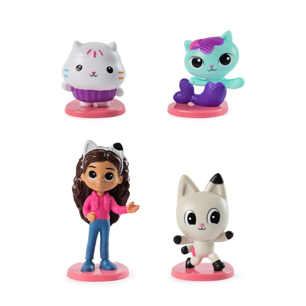 Pack com 4 Mini Figuras, Gabbys Dollhouse, Sunny