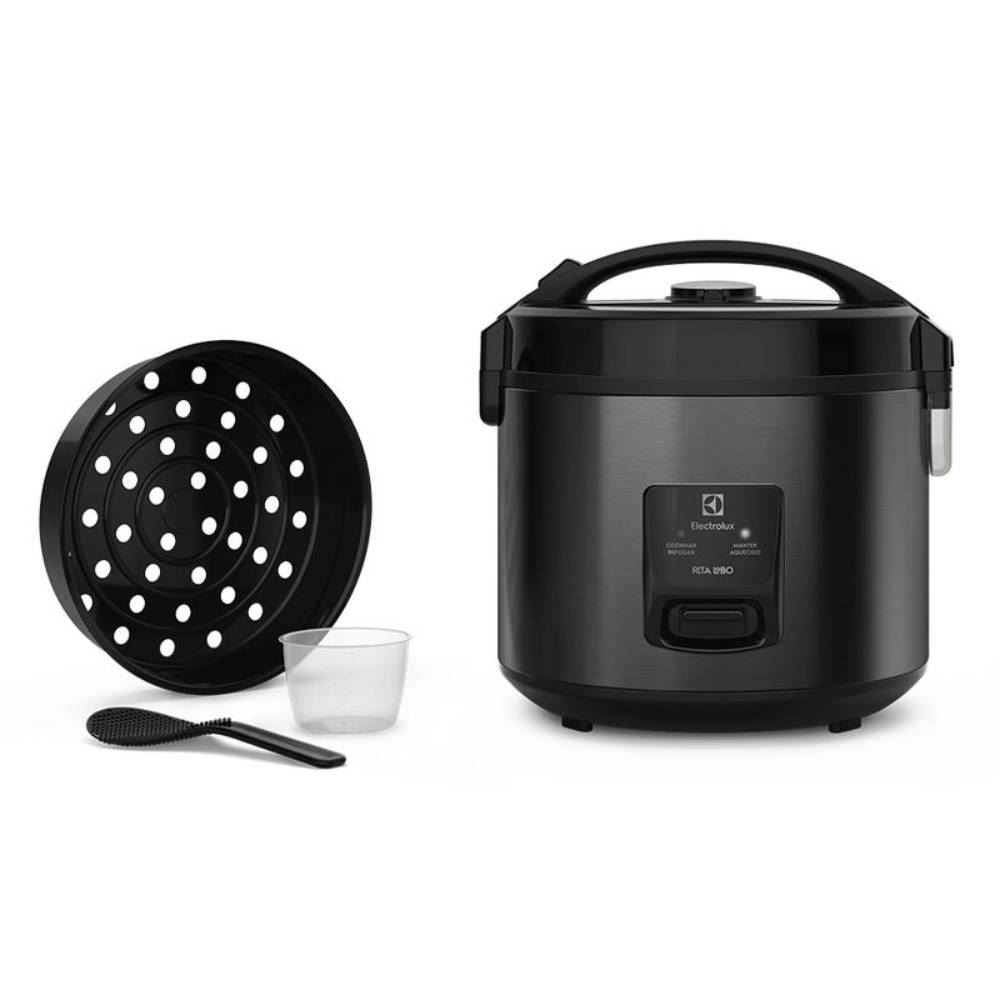 Panela de Arroz Elétrica Electrolux por Rita Lobo 3,5L Efficient 2 em 1 