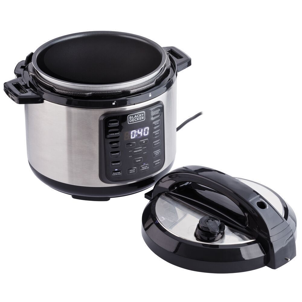 Panela De Pressão Elétrica Black And Decker 5 Litros Digital PP900