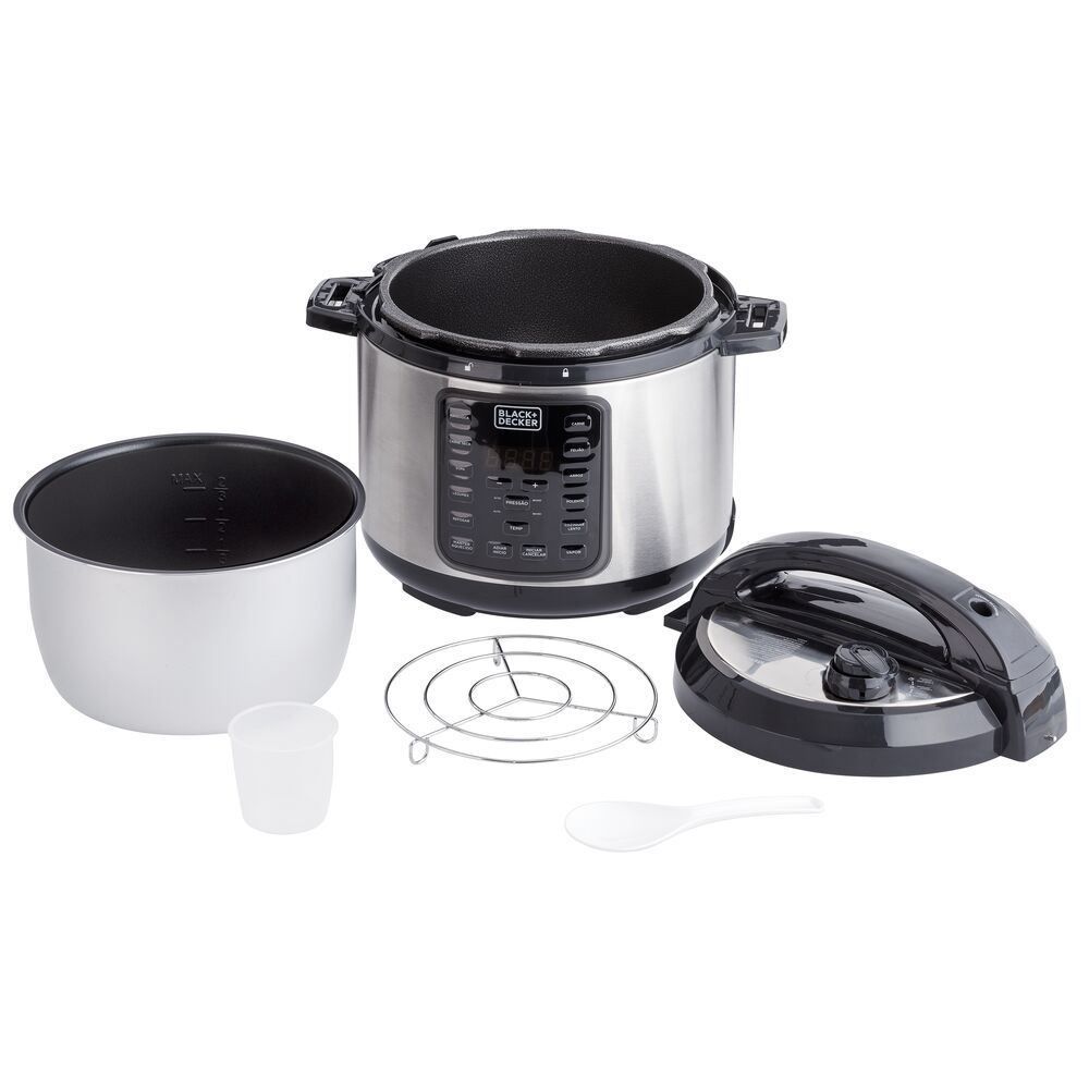 Panela De Pressão Elétrica Black And Decker 5 Litros Digital PP900