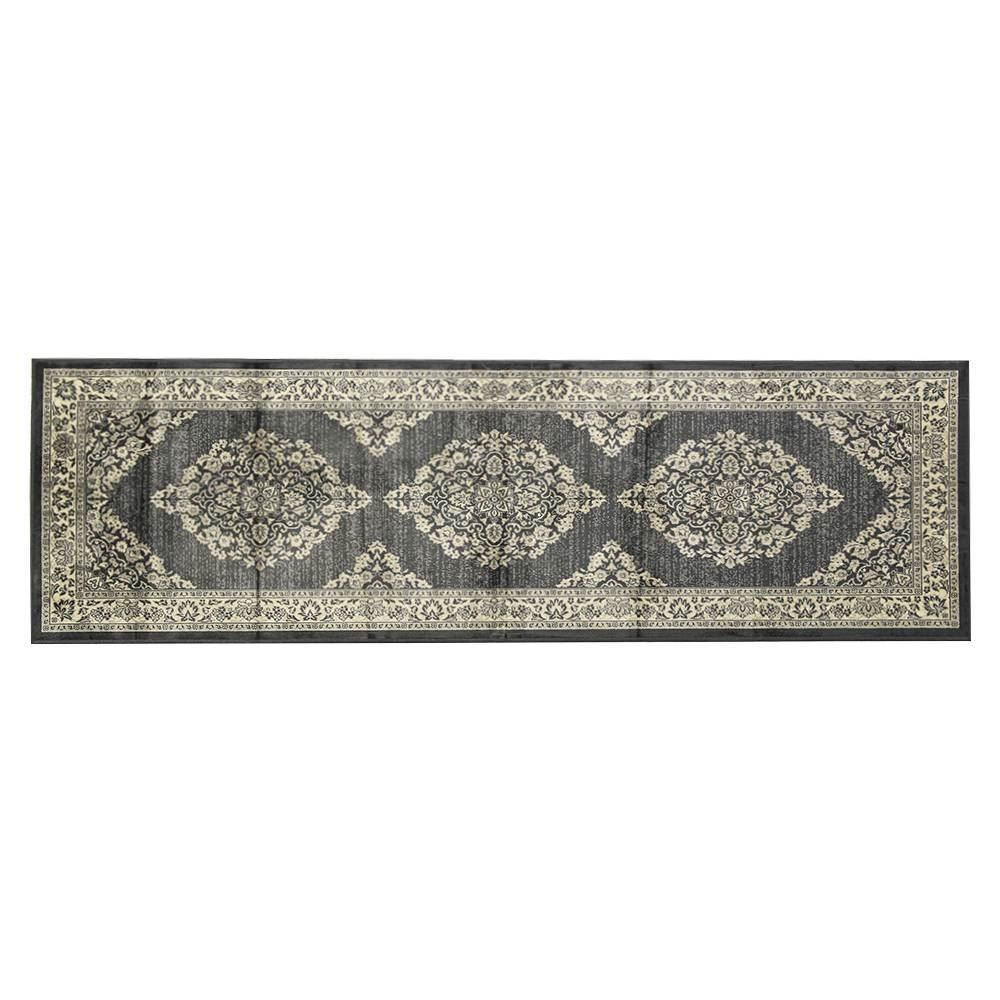 Passadeira Para Quarto E Sala Belga 0,67X2,10 M Havan Casa - Moldura Chumbo