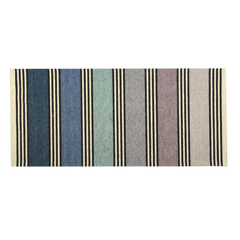 Tapete Para Quarto Ou Sala Chenile 0,75X1,6 M Havan Casa - Listrado