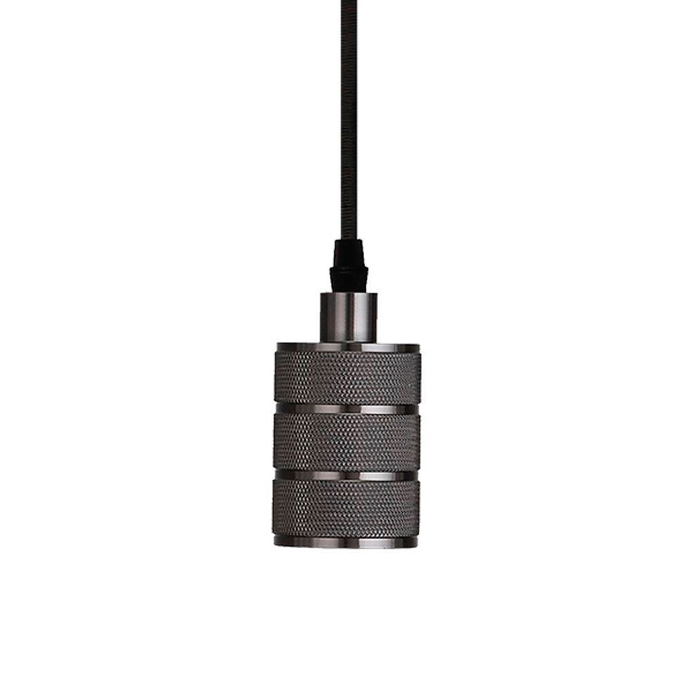 Pendente Taschibra Em Alumínio Dot Metal Rock - Preto