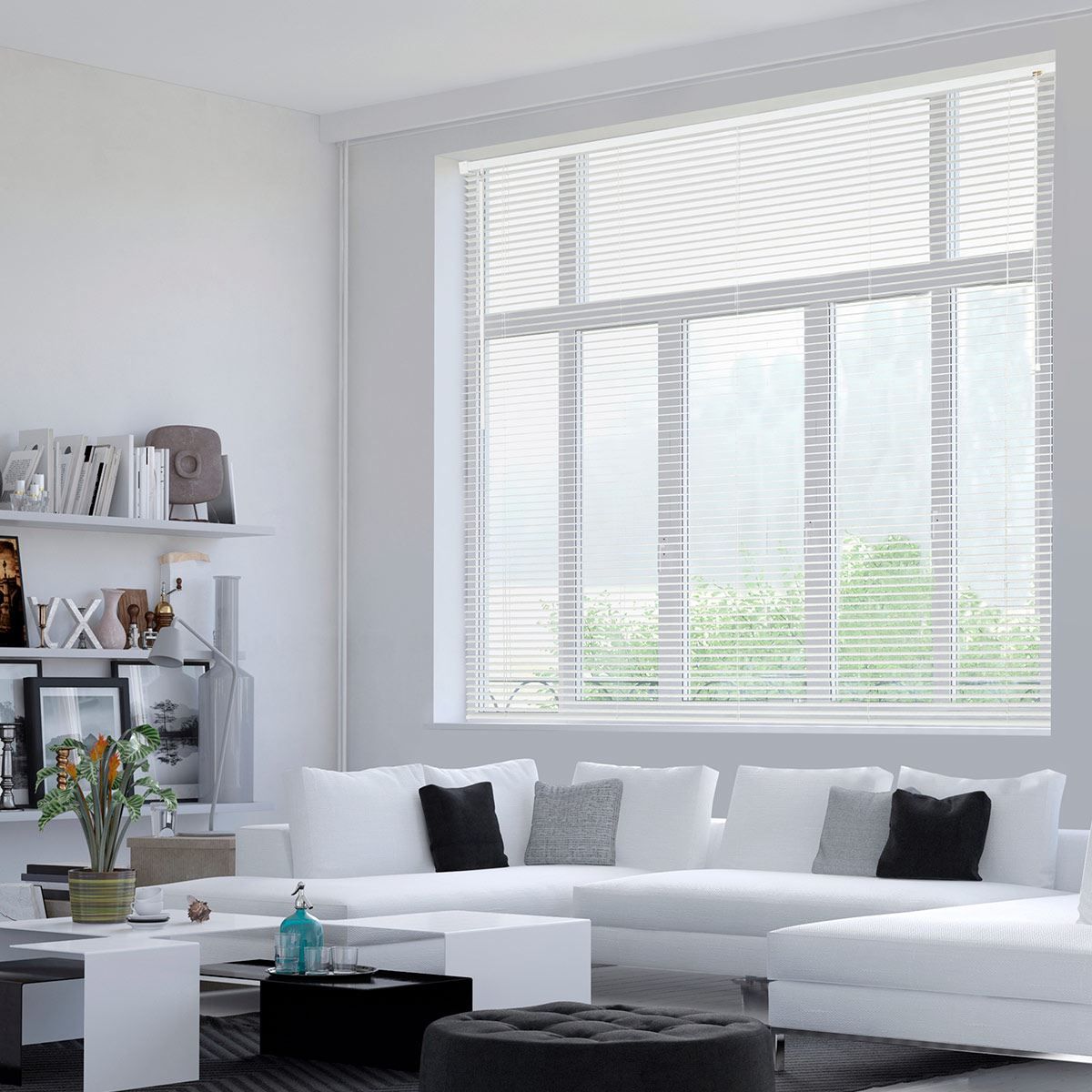 Persiana para Quarto e Sala 1,60X1,30 m Evolux - Branco