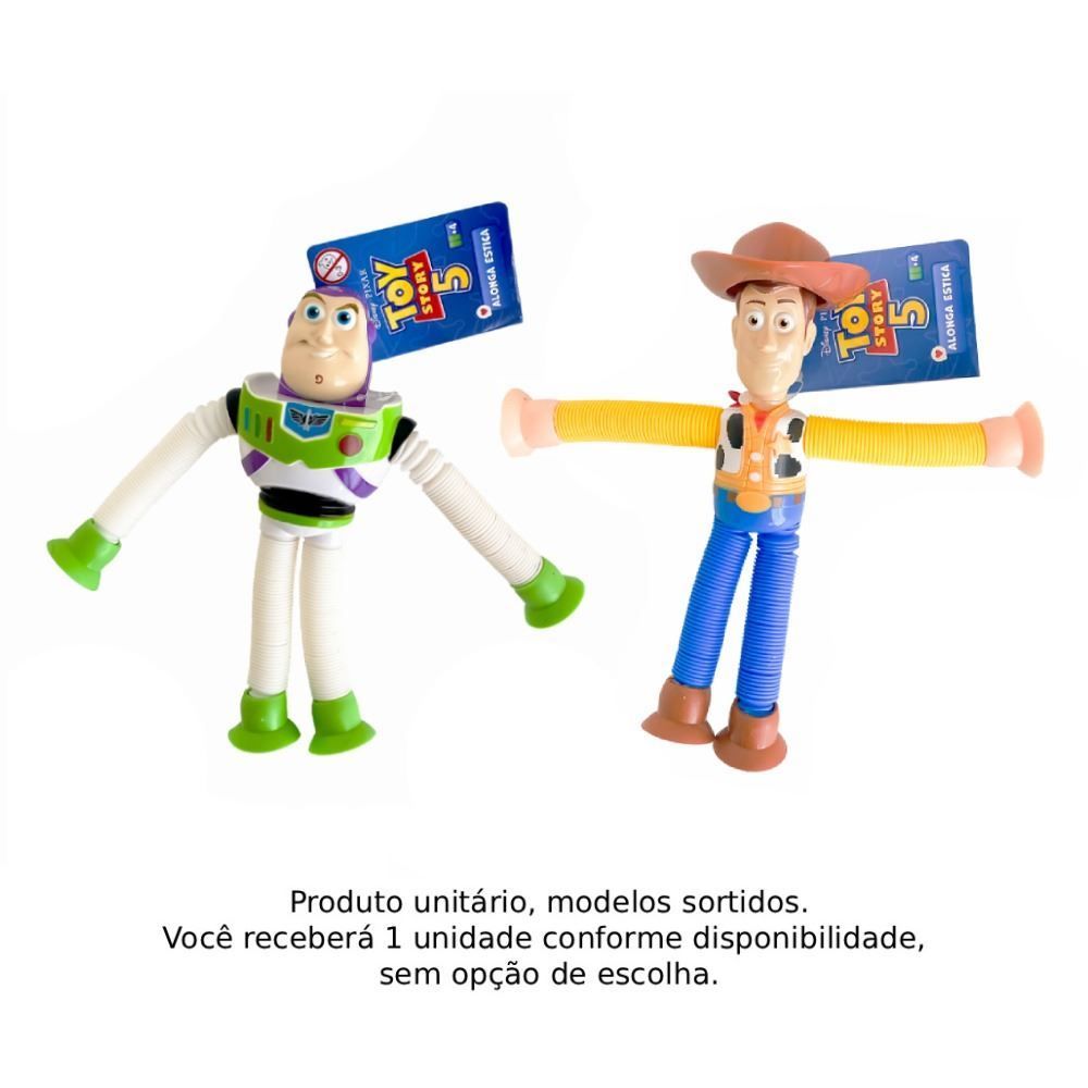Boneco Personagem Flexível Toy Story 5 Toyng - Sortido