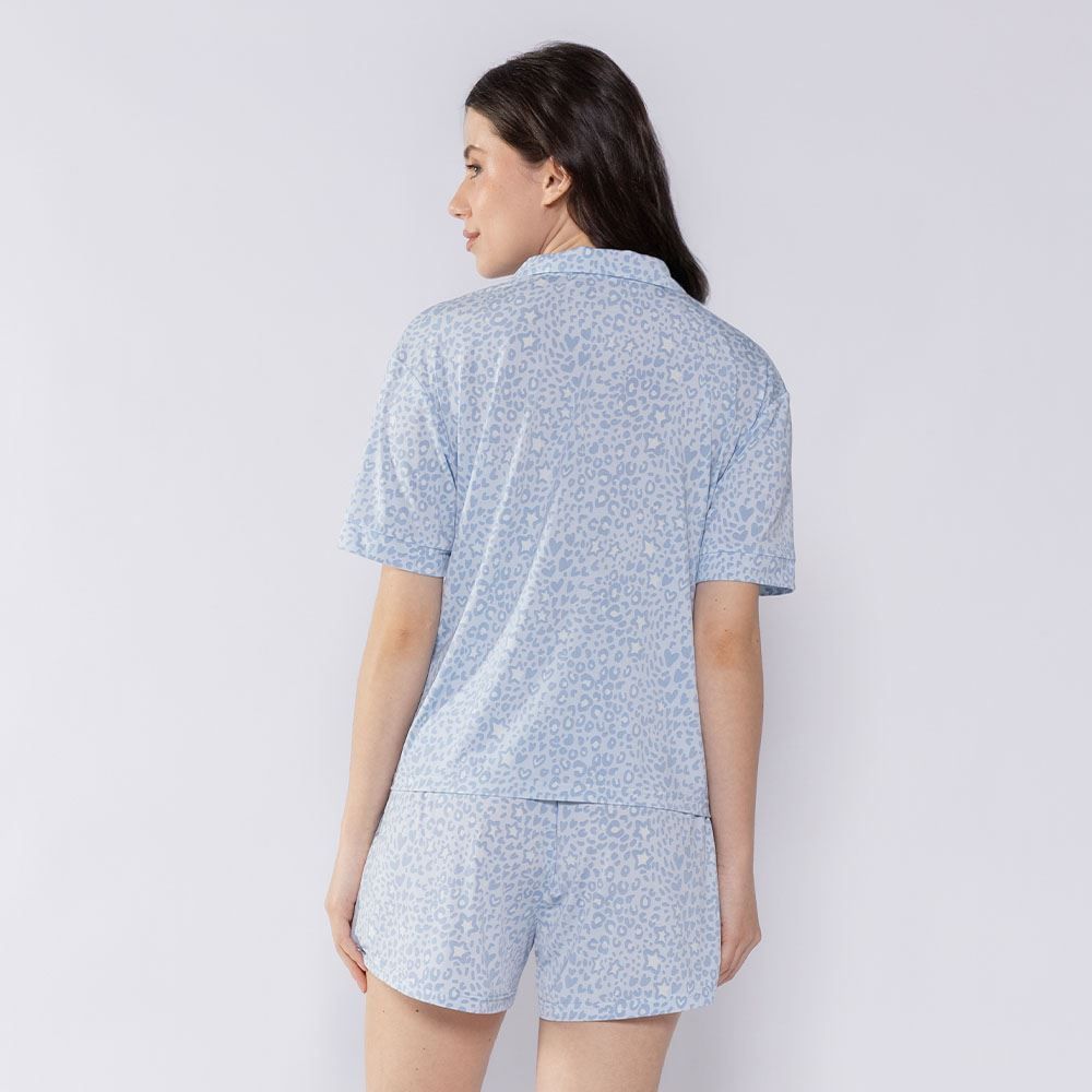 Pijama Feminino Americano Curto Camila Moretti