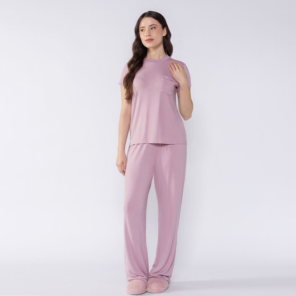 Pijama Feminino Longo Camila Moretti