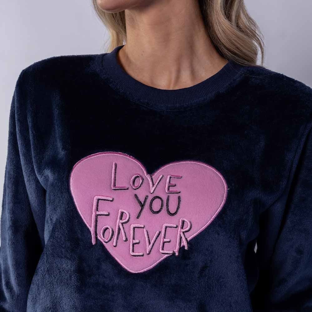 Pijama Feminino Longo In Love Camila Moretti