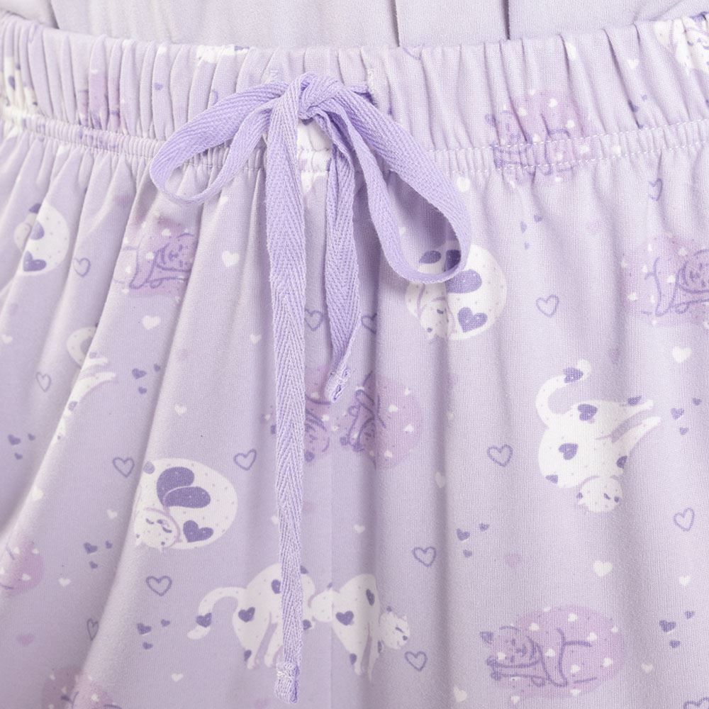 Pijama Feminino Longo Peletizado Camila Moretti