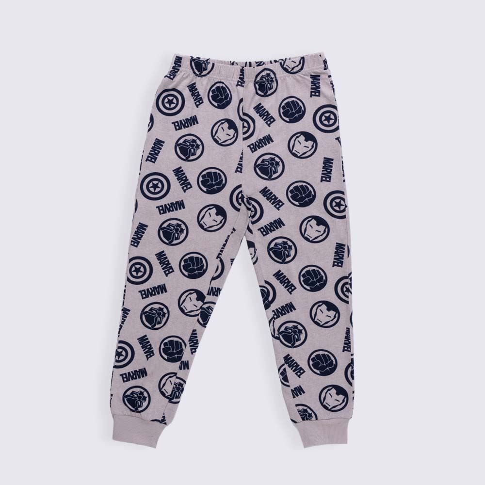Pijama Infantil Menino 4 a 10 Anos Peletizado Marvel