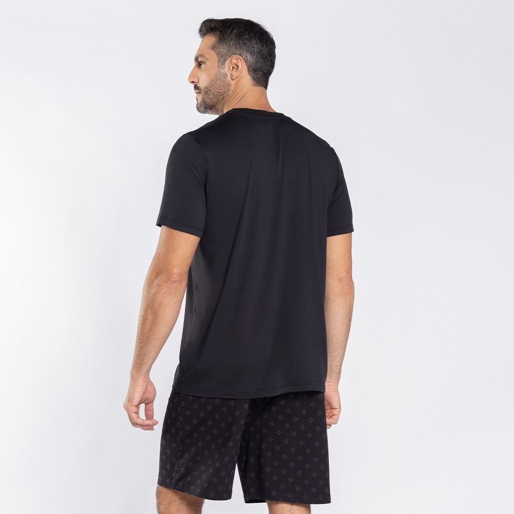 Pijama Masculino Curto Peletizado Marc Alain