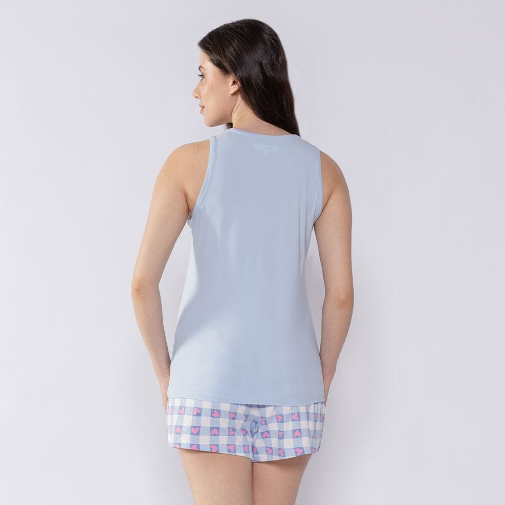 Pijama Feminino Regata Curto Camila Moretti