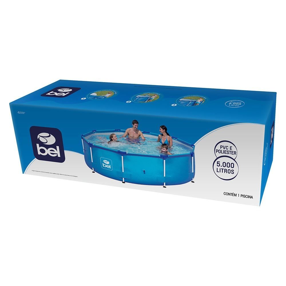 Piscina Estruturada 5.000 Litros Bel - 510000