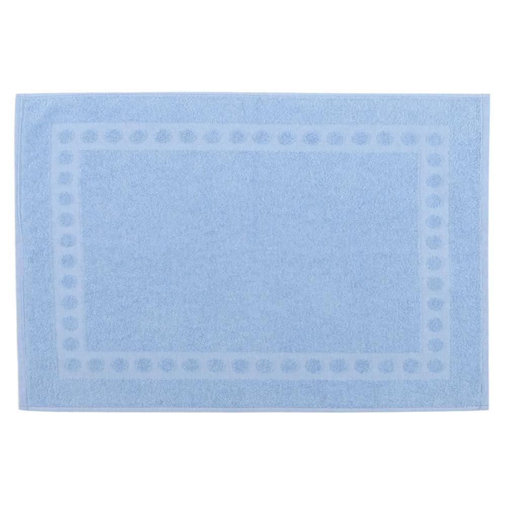 Piso Atoalhado Para Banheiro 100% Algodão Havan Casa - Azul Claro 