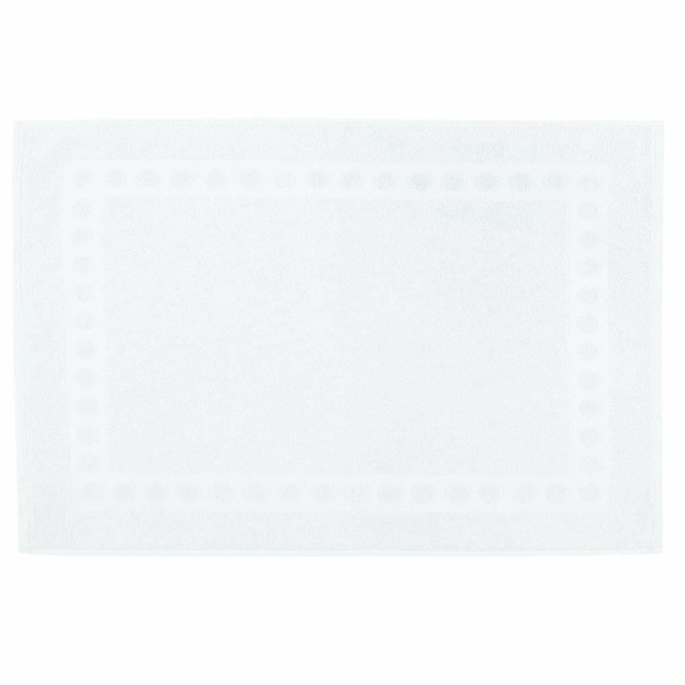 Piso Atoalhado Para Banheiro 100% Algodão Havan Casa - Branco Wave
