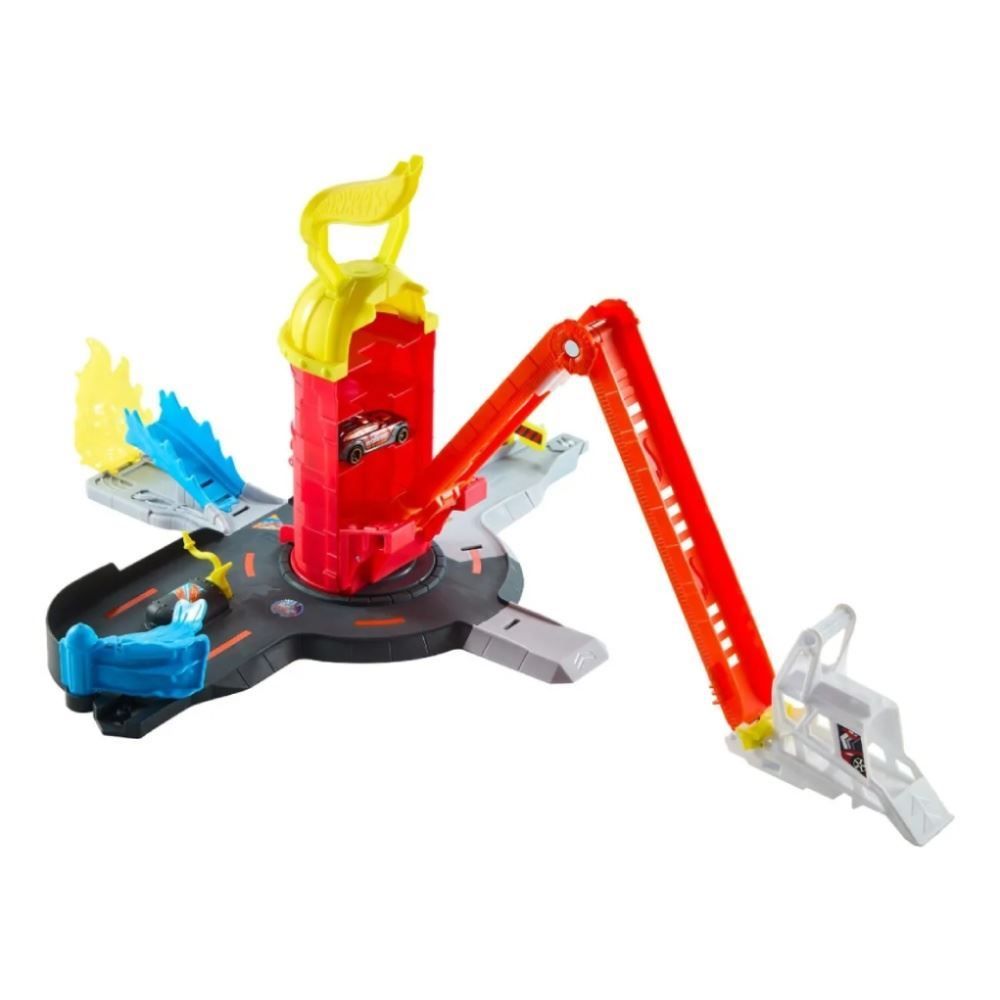 Pista Hot Wheels City Corpo de Bombeiros Mattel - JHL95