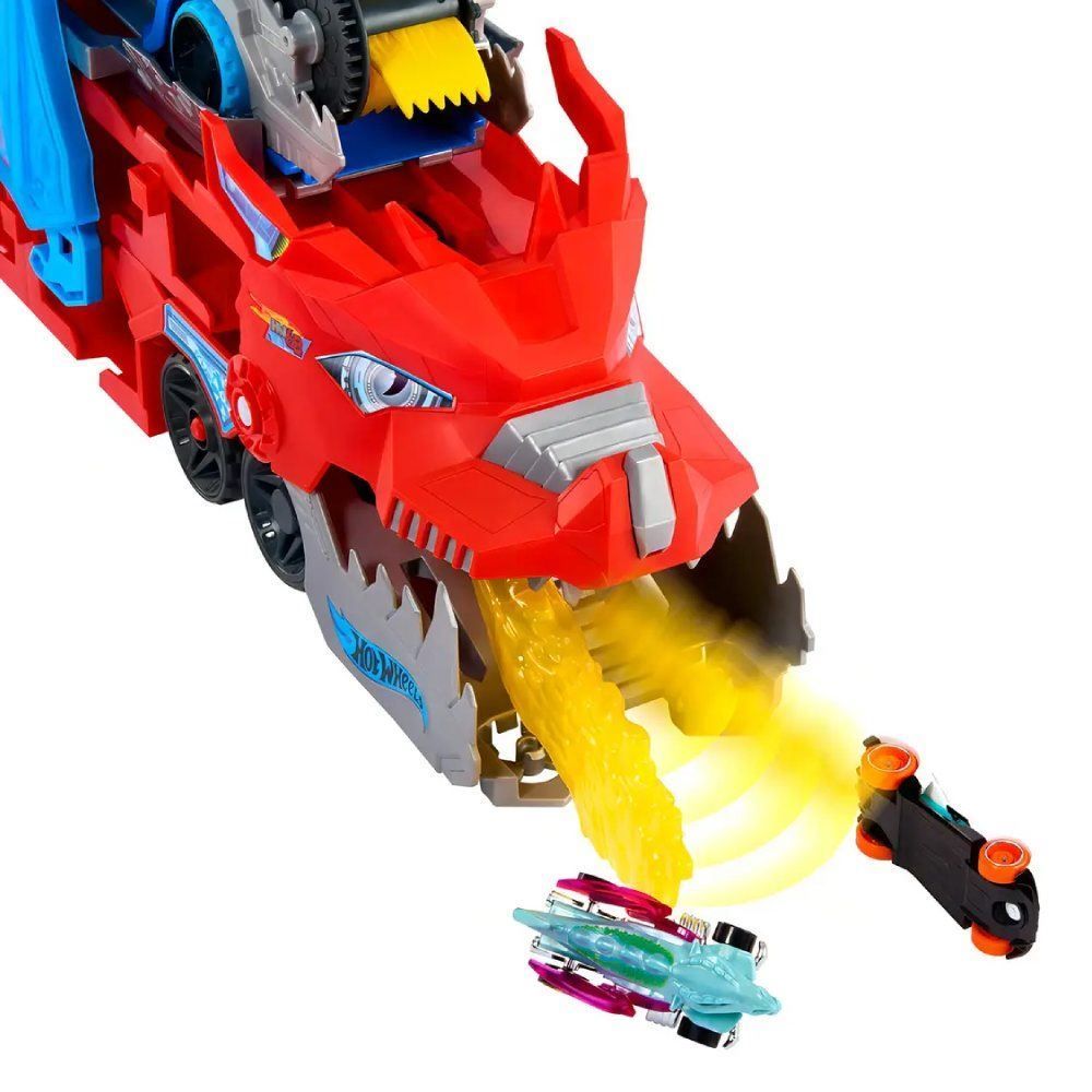Pista Hot Wheels City Pista Supertrailer de Dragão Mattel - JBM72