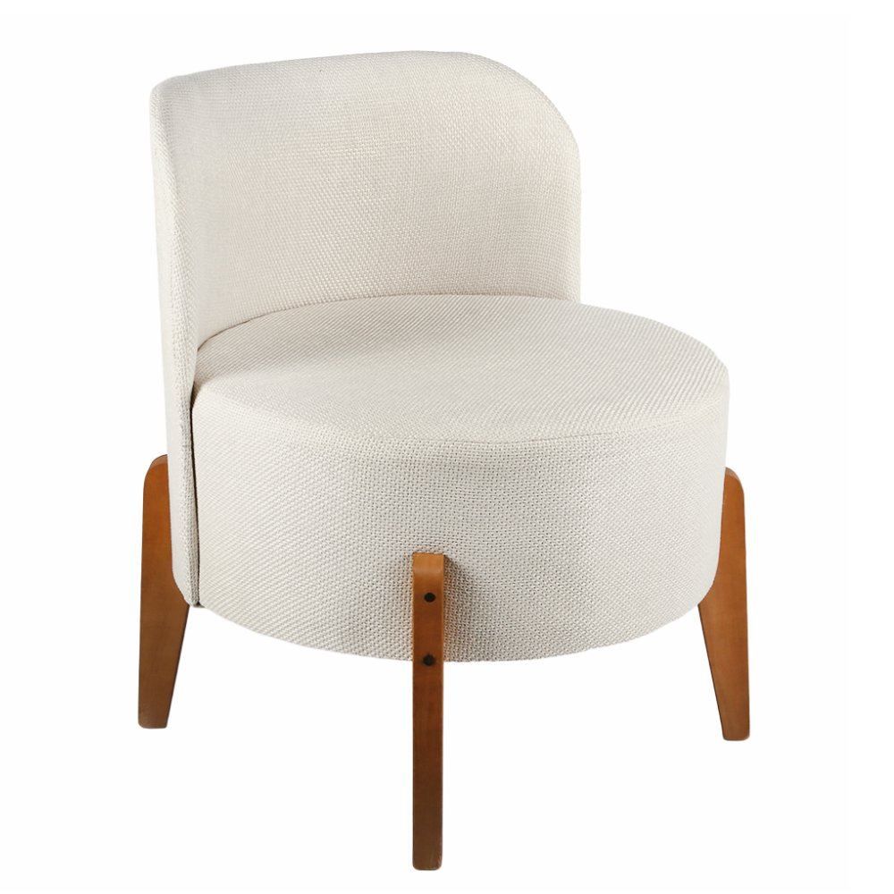 Poltrona Baixa Siena 72,5Cm Havan Casa - Tramado Off