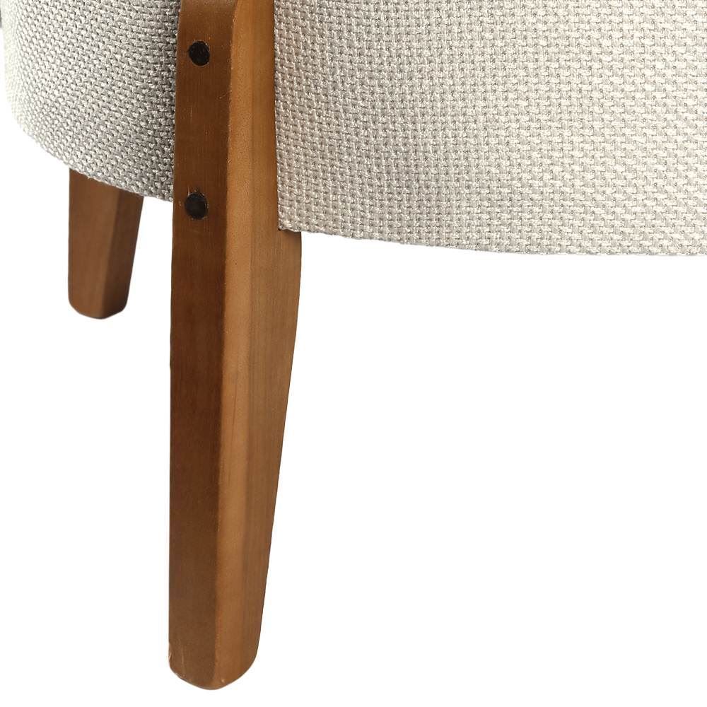 Poltrona Baixa Siena 72,5Cm Havan Casa - Tramado Off