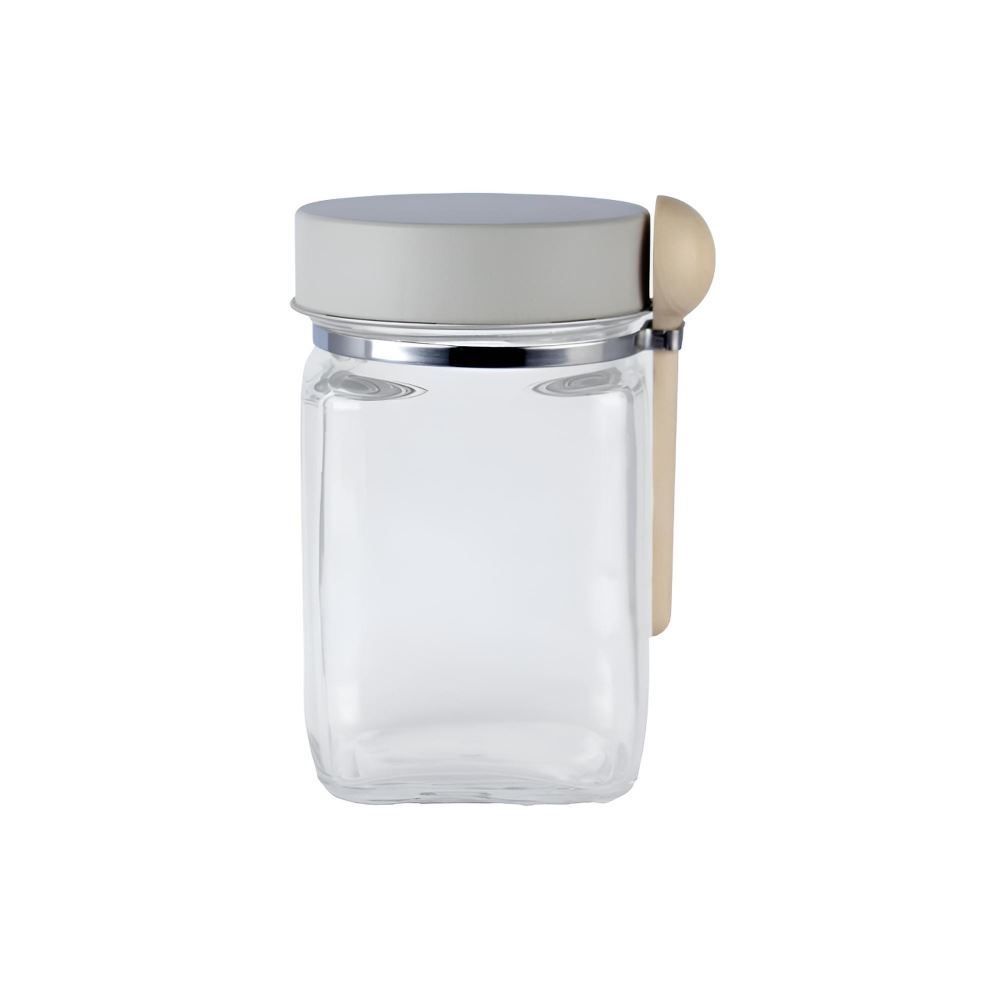 Porta Condimentos de Vidro com Colher Malone 260Ml Hauskraft