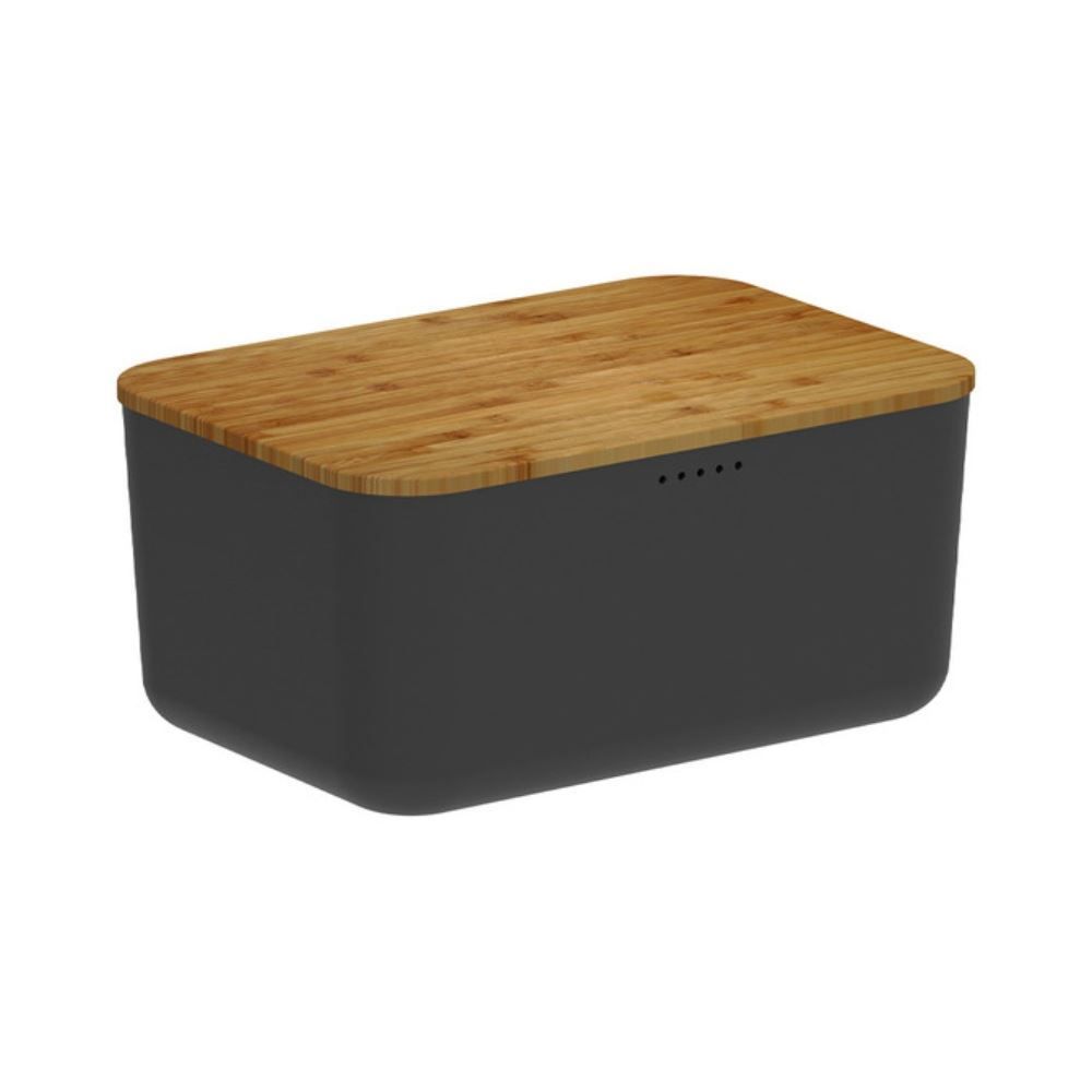 Porta-Pães Lume Ou 33,5Cm - Preto Fechado