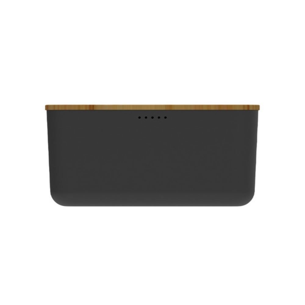 Porta-Pães Lume Ou 33,5Cm - Preto Fechado
