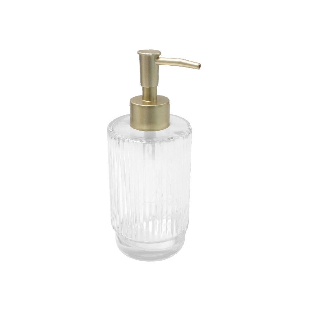 Porta Sabonete Líquido De Vidro Havan Casa 280 Ml - Transparente