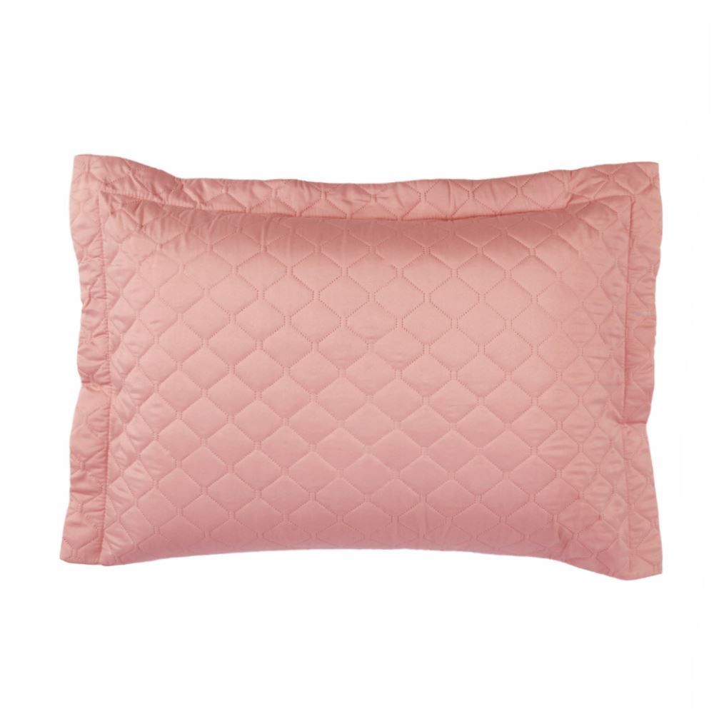 Porta Travesseiro Napoli Matelado 55Cm X 80Cm Havan Casa - Rose
