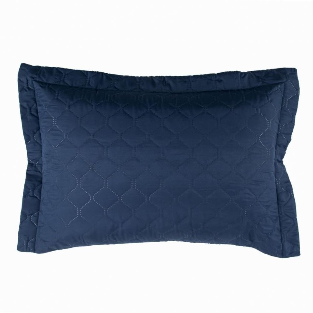 Porta Travesseiro Napoli Matelado 55Cm X 80Cm Havan Casa - Azul Oceano 2