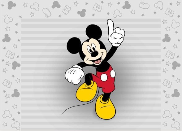Porta Travesseiro Infantil Estampado Disney Hedrons - MICKEY DIVERTIDO
