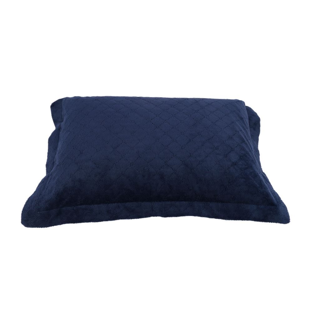 Porta Travesseiro Provence Plush Havan Casa - Azul Mariner