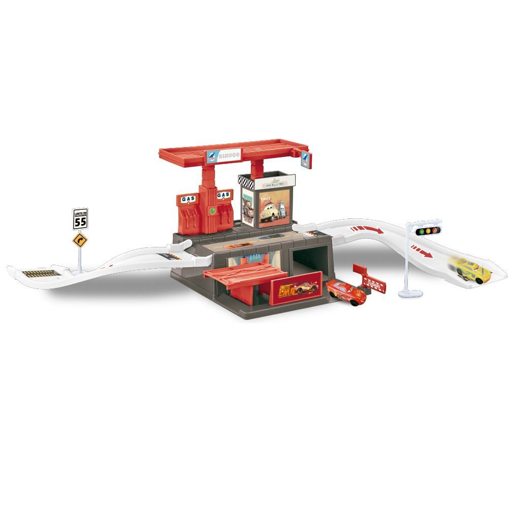 Posto de Gasolina Mcqueen e Cruz Disney Carros Toyng - 61753