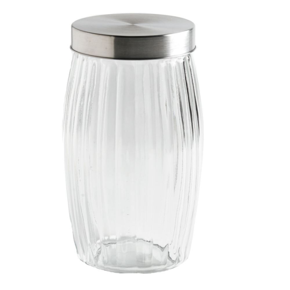 Pote De Vidro Redondo Com Tampa Havan Casa - 1,8 Litros