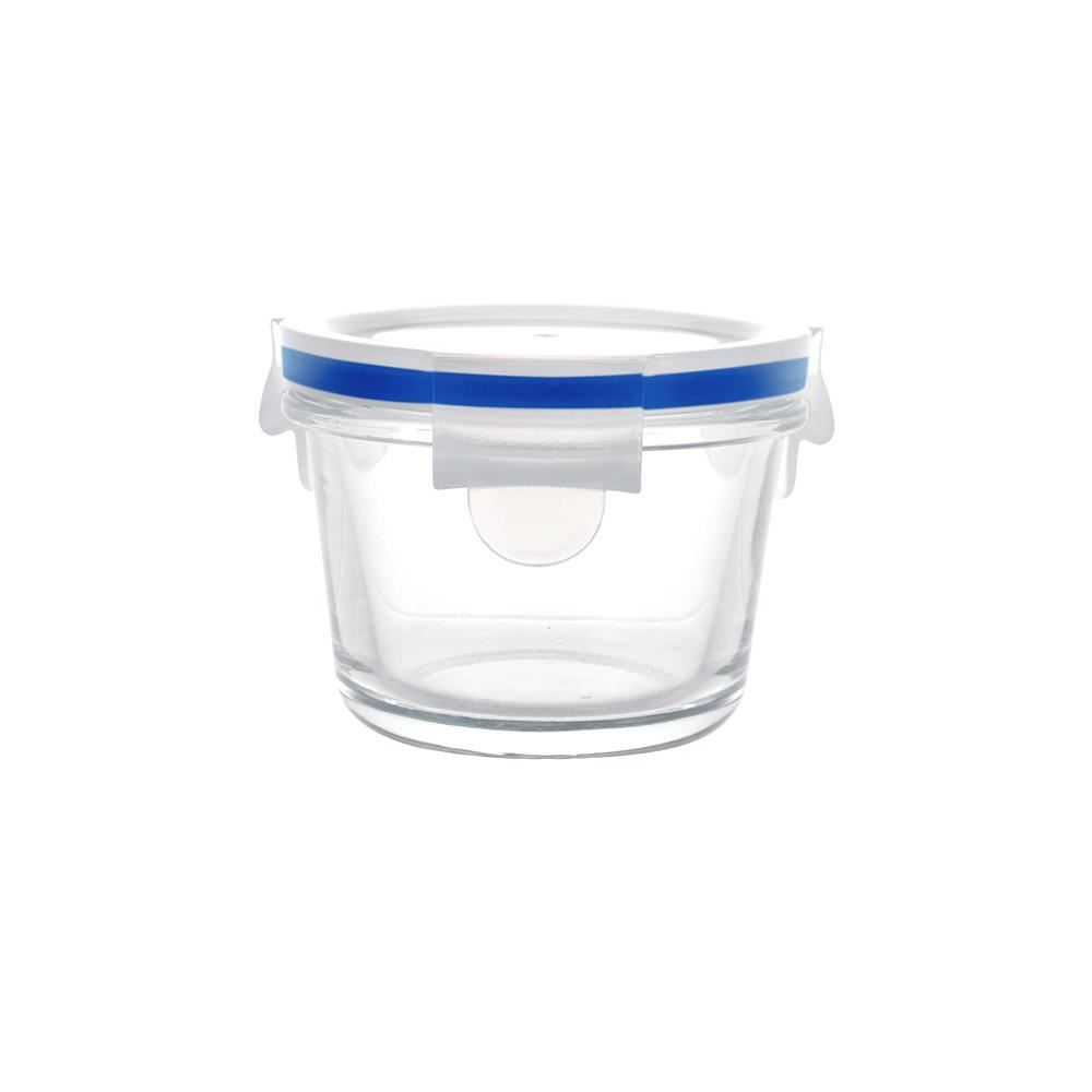 Pote Hermetico Redondo 130Ml Hauskraft - Vidro