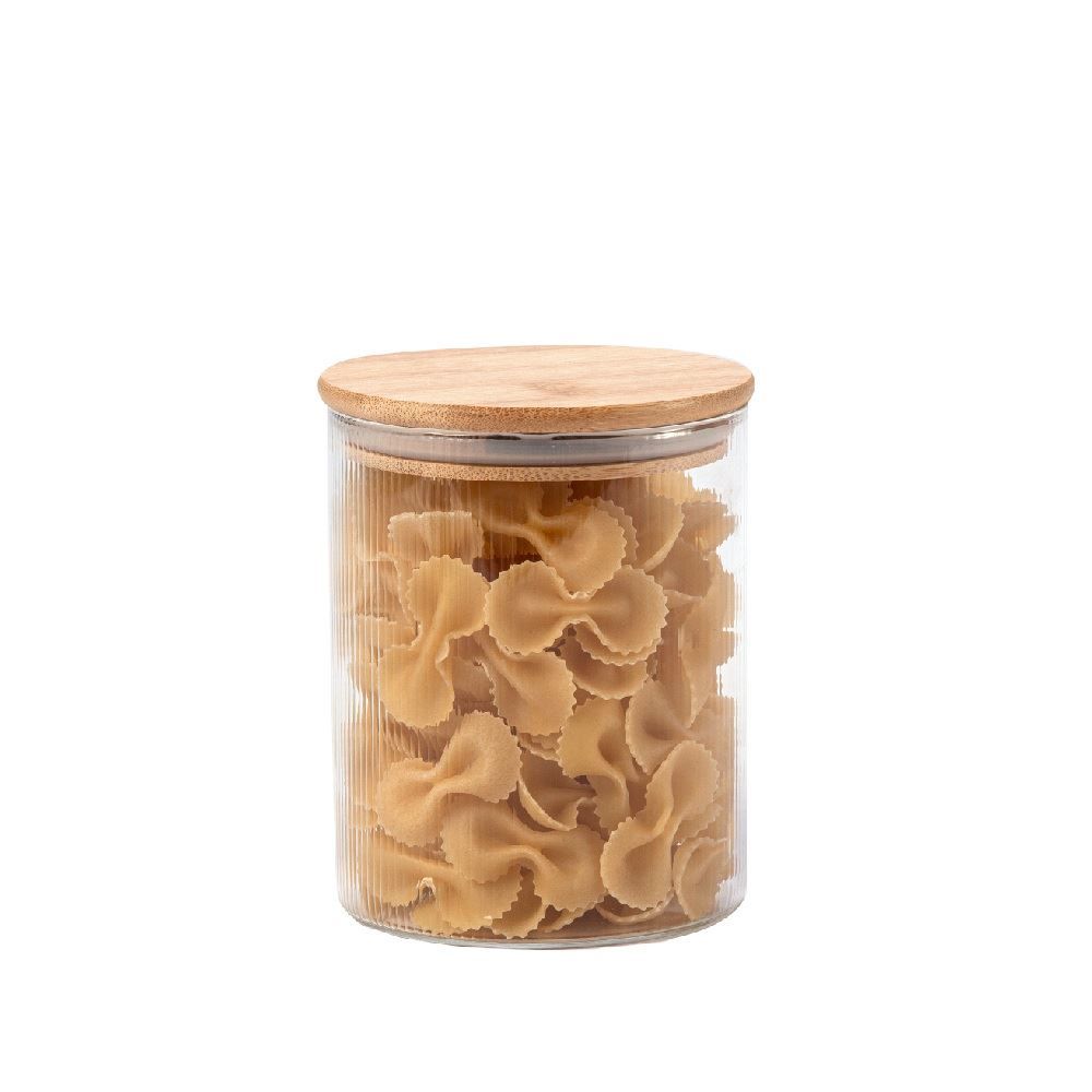 Pote Hermético Redondo Com Tampa Havan Casa 850 Ml - Bambu