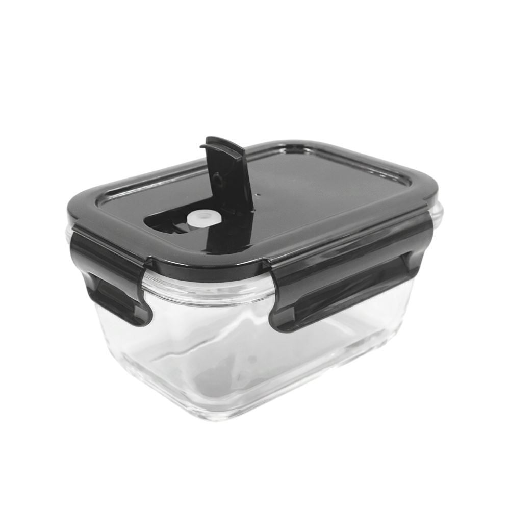 Pote Hermético Retangular com Tampa Havan Casa 1,9 Litros - Vidro
