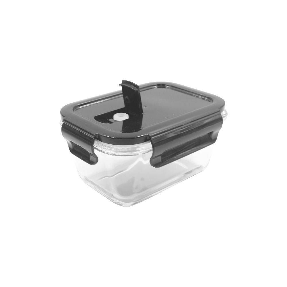 Pote Hermético Retangular Com Tampa Havan Casa 850Ml - Vidro