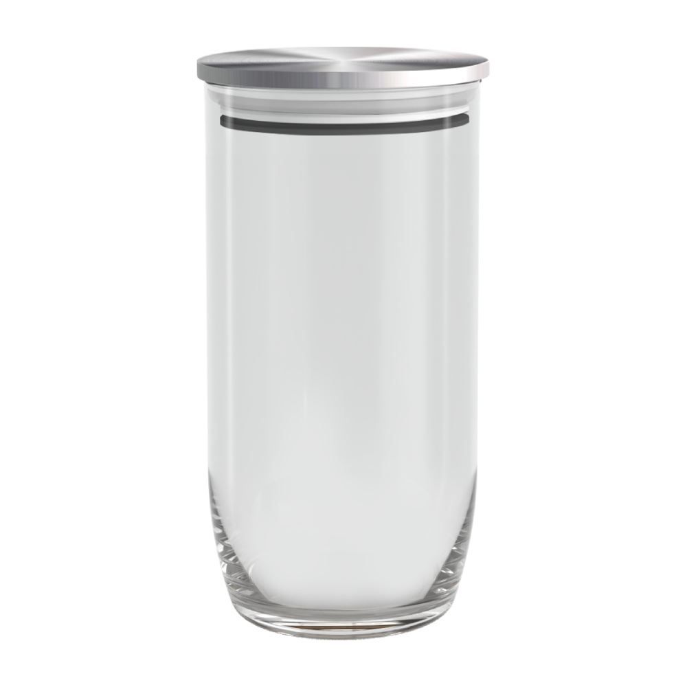Pote Plus com Tampa de Metal Nadir 1,2 Litros - VERT
