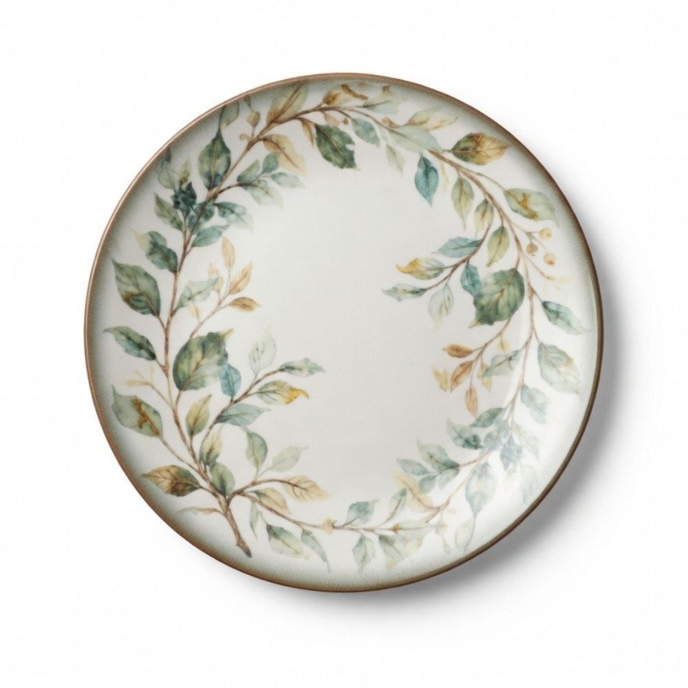 Prato de Sobremesa 19Cm Porcelana Tramontina - Nature