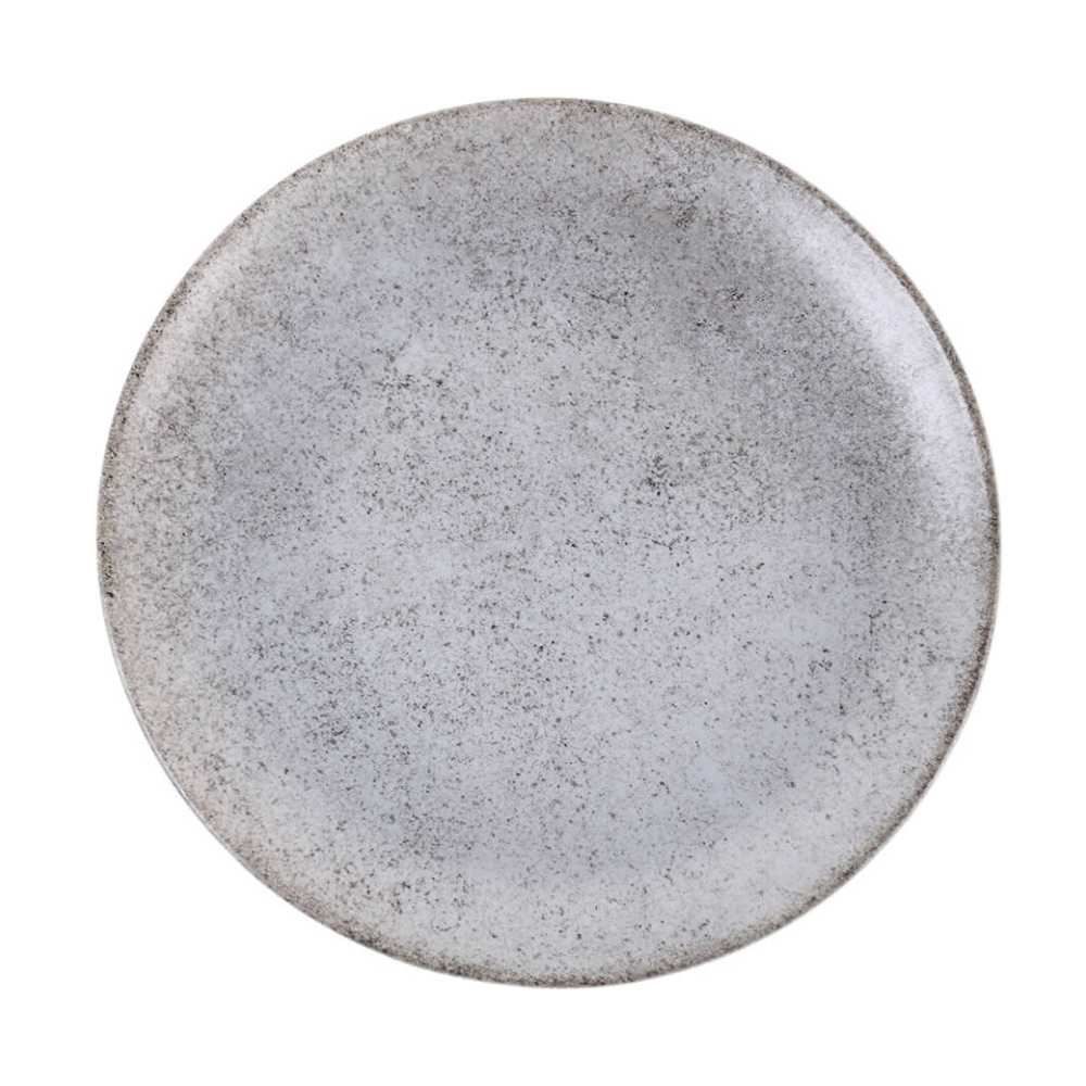 Prato De Sobremesa Coupe Concrete Havan Casa 21Cm - Cerâmica