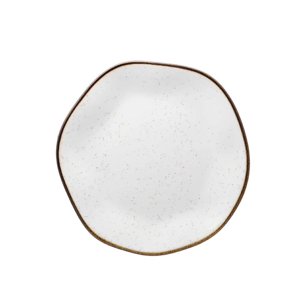 Prato De Sobremesa Ryo Maresia Oxford 21,5Cm - Porcelana