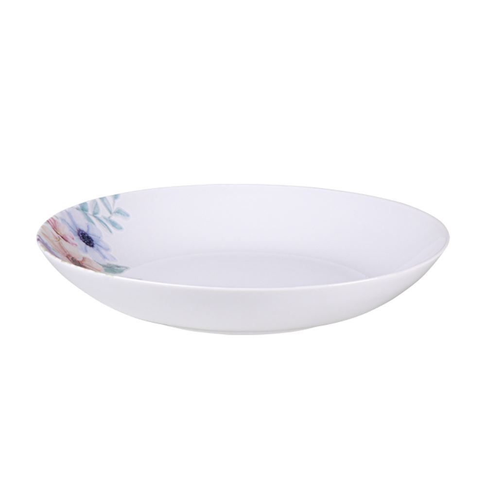 Prato Fundo Floratta Tramontina 22Cm - Porcelana